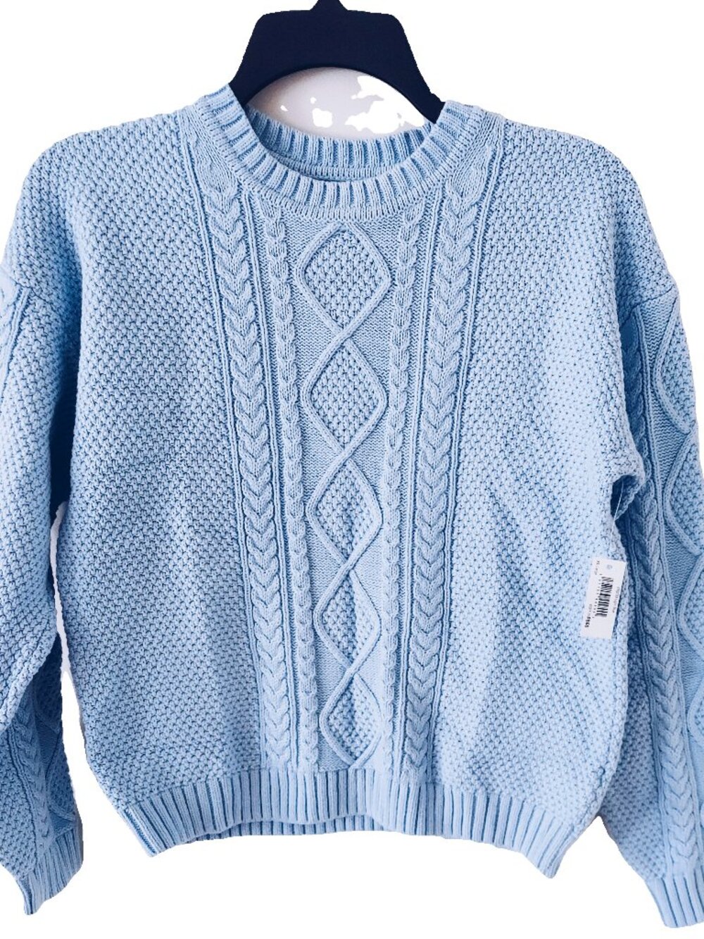 Children's 100% Cotton Amazon x Sofia Grainge Cable Knit Sweater 11-12 years Old
